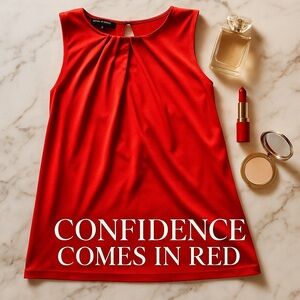 Jones New York | Orange Dress Tank | Medium